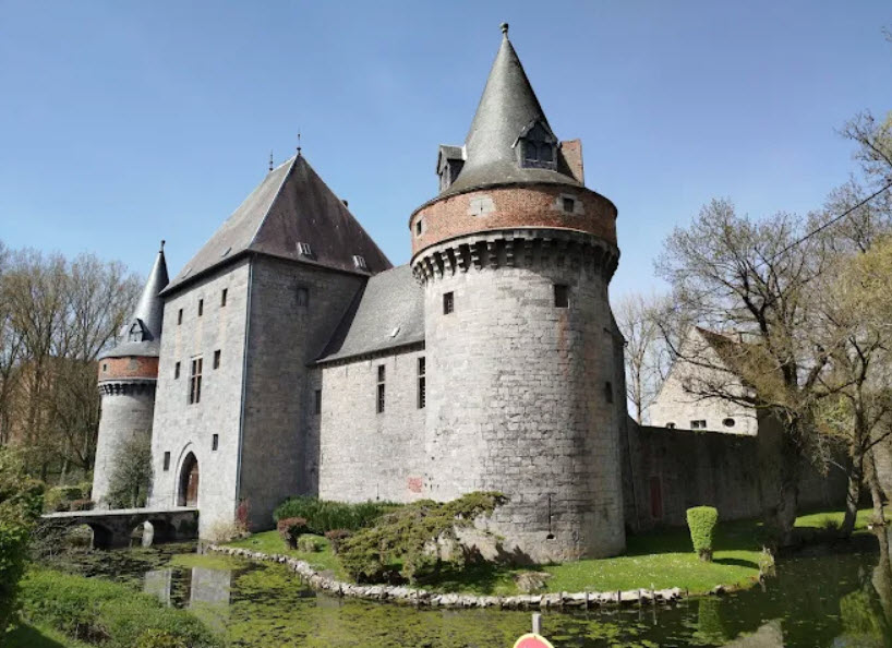 Fortified castle of Solre-sur-Sambre, Belgium
